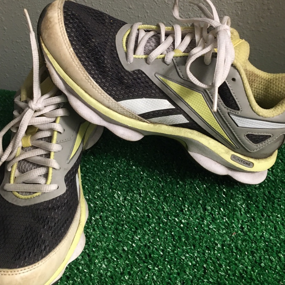 Used pair of Reebok runtone shoes